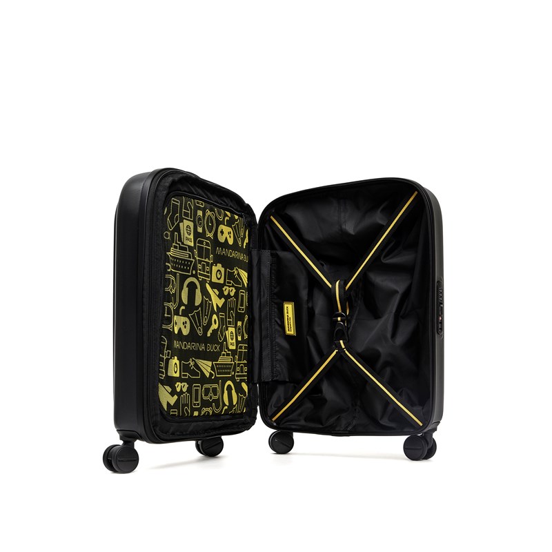 Mandarina Duck Kuffert Logoduck+ Sort 55 Cm 4