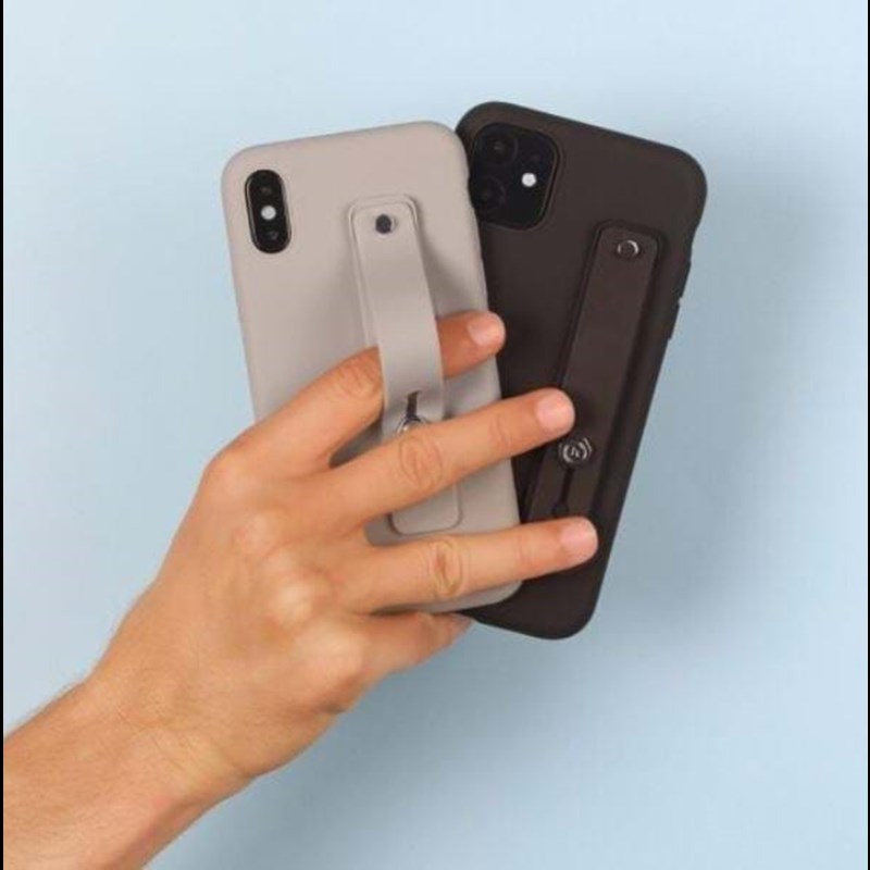 Holdit Fingerstrop til mobilcover Grå 4