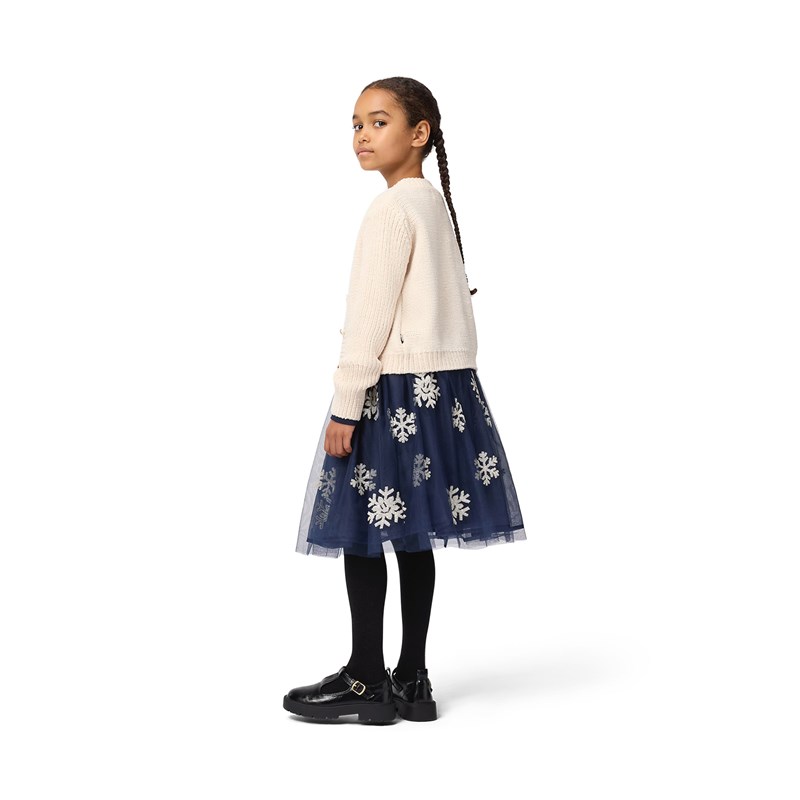 Molo Strømpebukser Glitter Rib Navy Str. 74-80 5