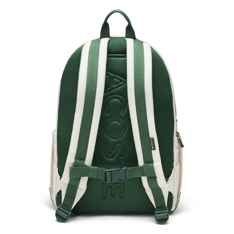 Lacoste Rygsæk Varsity Hvid/grøn 4