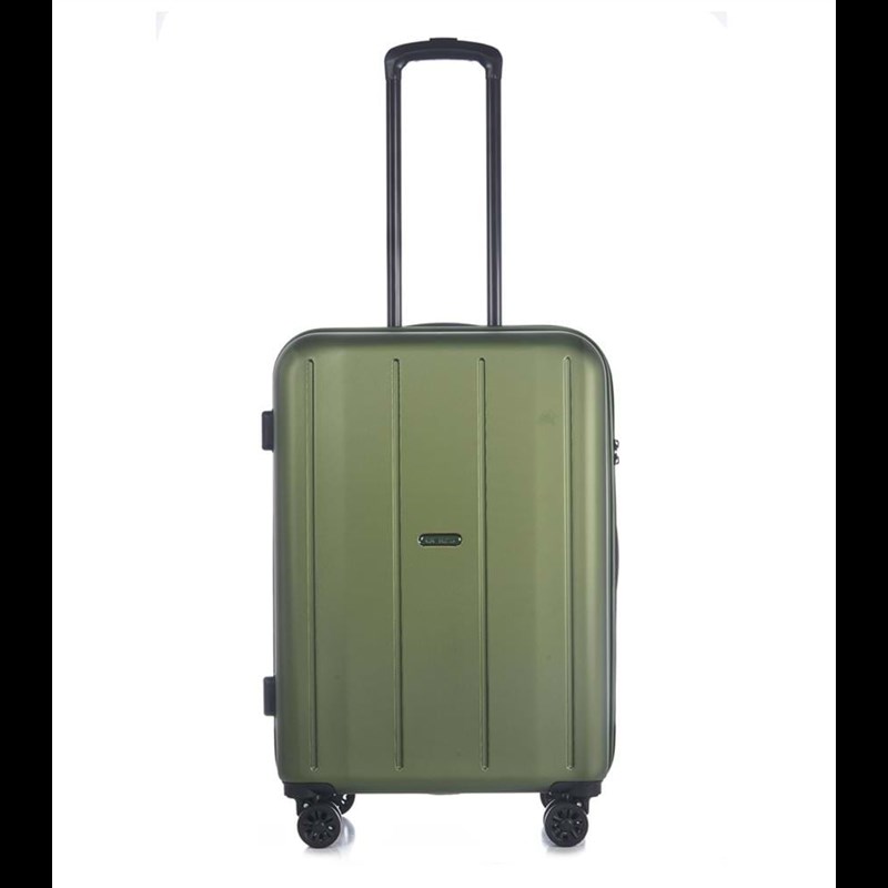 Aries Travel Kuffert Palermo Grøn 65 Cm 1