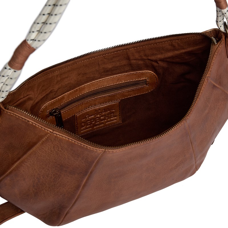 Depeche Skuldertaske  Cognac 3