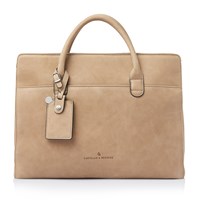 Castelijn & Beerens Handväska RFID Beige 15" 1