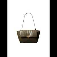 Calvin Klein Håndtaske Emblem Padded Beige 1