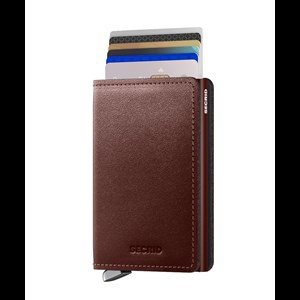 Secrid Korthållare Slimwallet Premium M. Brun
