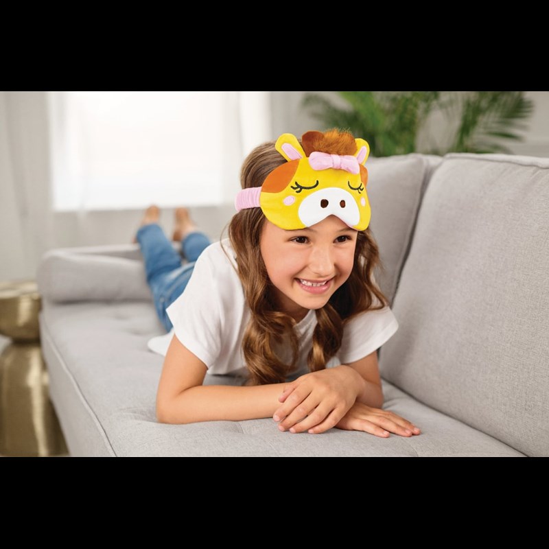 Go Travel Sovglasögo Giraffe Snuggle Gul 2
