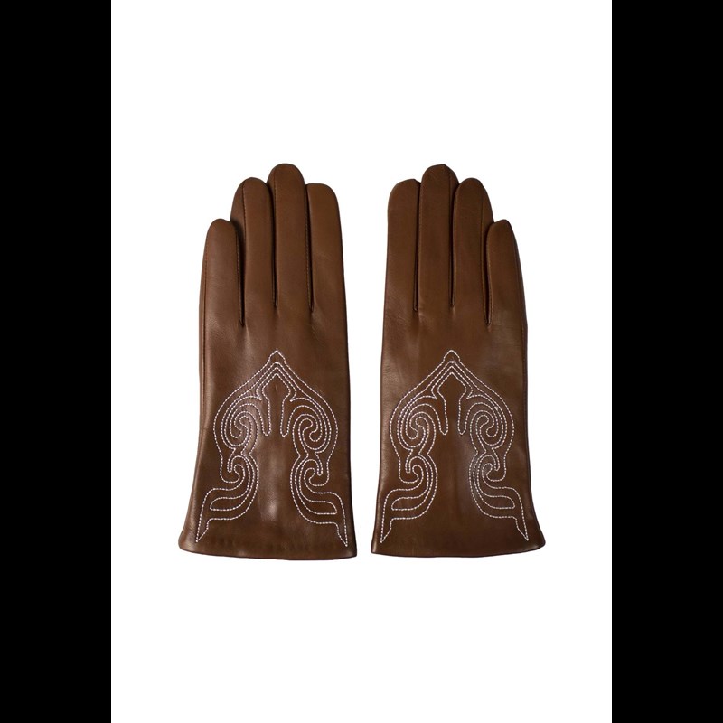 RE:DESIGNED Damehandske Bran Cognac Str M 1