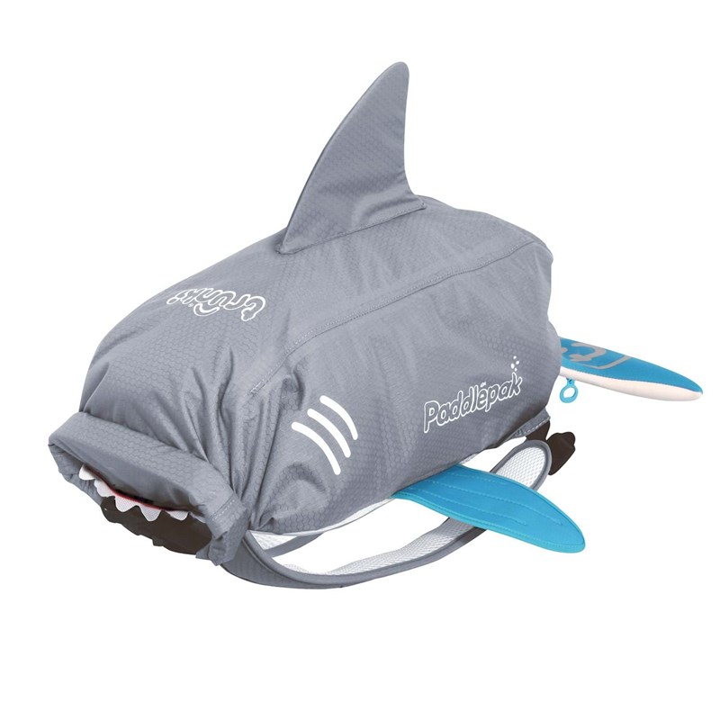 Trunki Rygsæk-PaddlePak Shark Grå 1