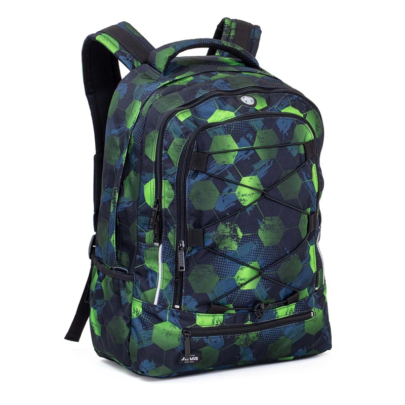 JEVA Ryggsäck Survivor Cube Grön/Svart 2