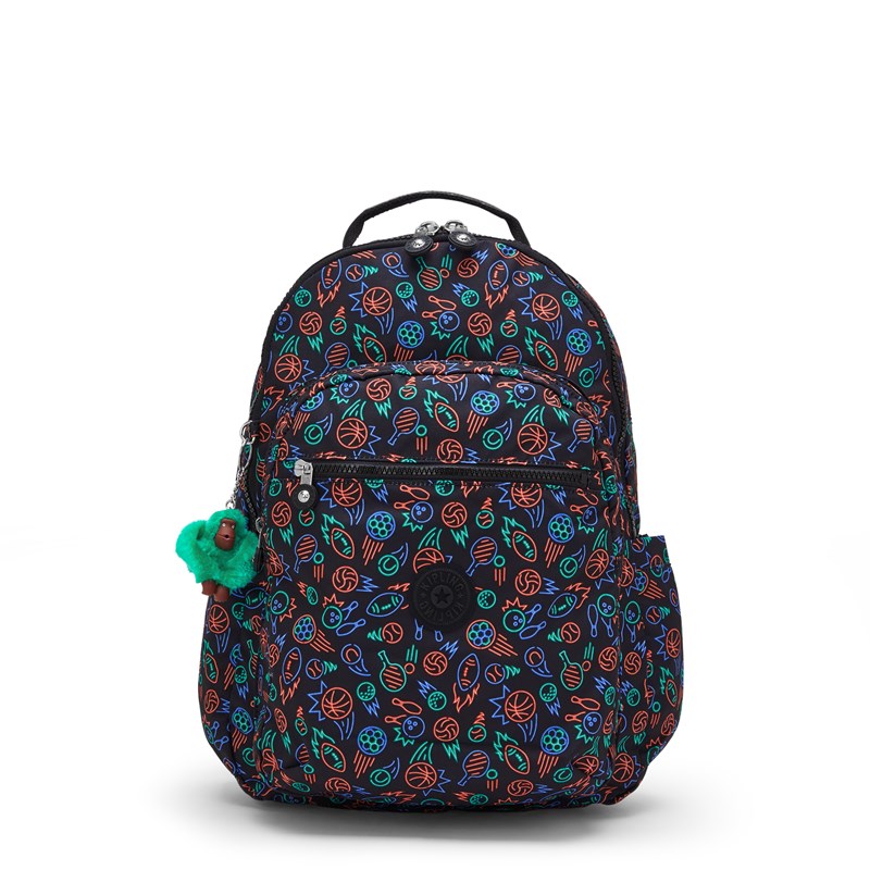 Kipling SEAUL LAP Ryggsäck Mönster 1