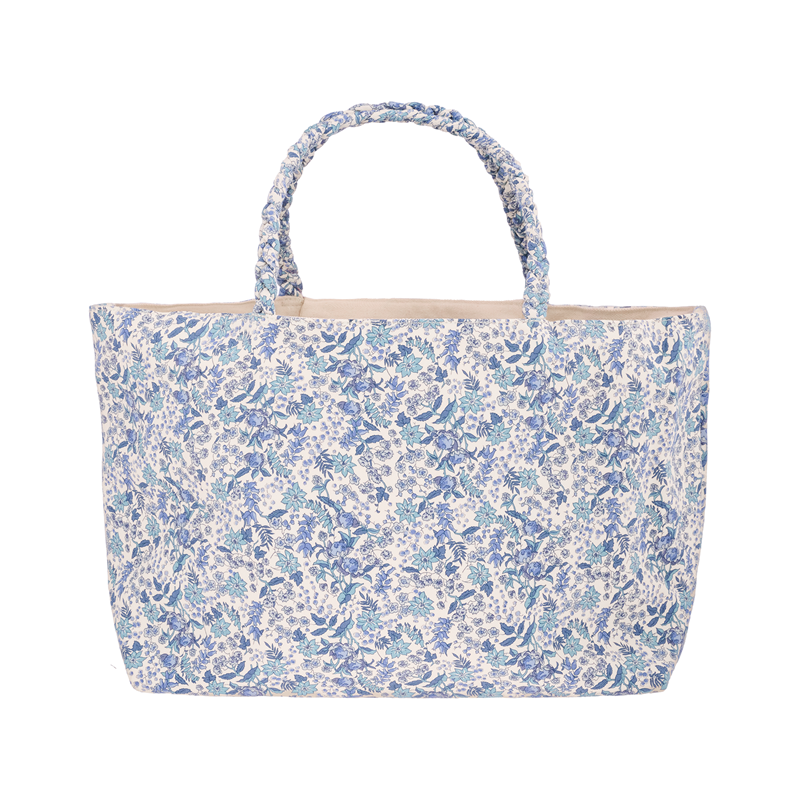 Bon Dep Shopper mw Liberty Serruria Blå Blomst 3