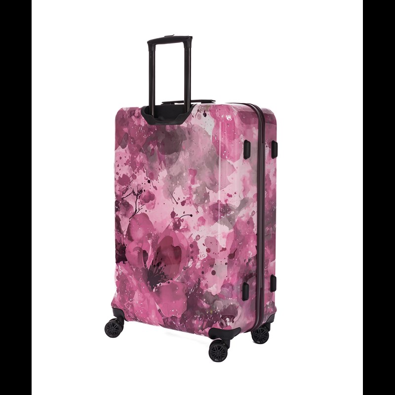 Aries Travel Kuffert Seattle Pink mønstret 75 Cm 4