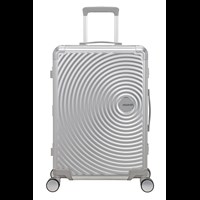 American Tourister Resväska Soundbox Alu Silver 68 Cm 1
