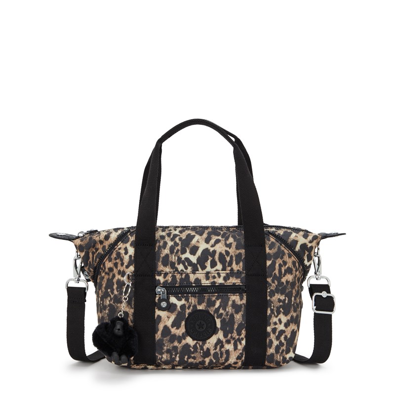 Kipling Axelremsväska Art Mini Leopard 1