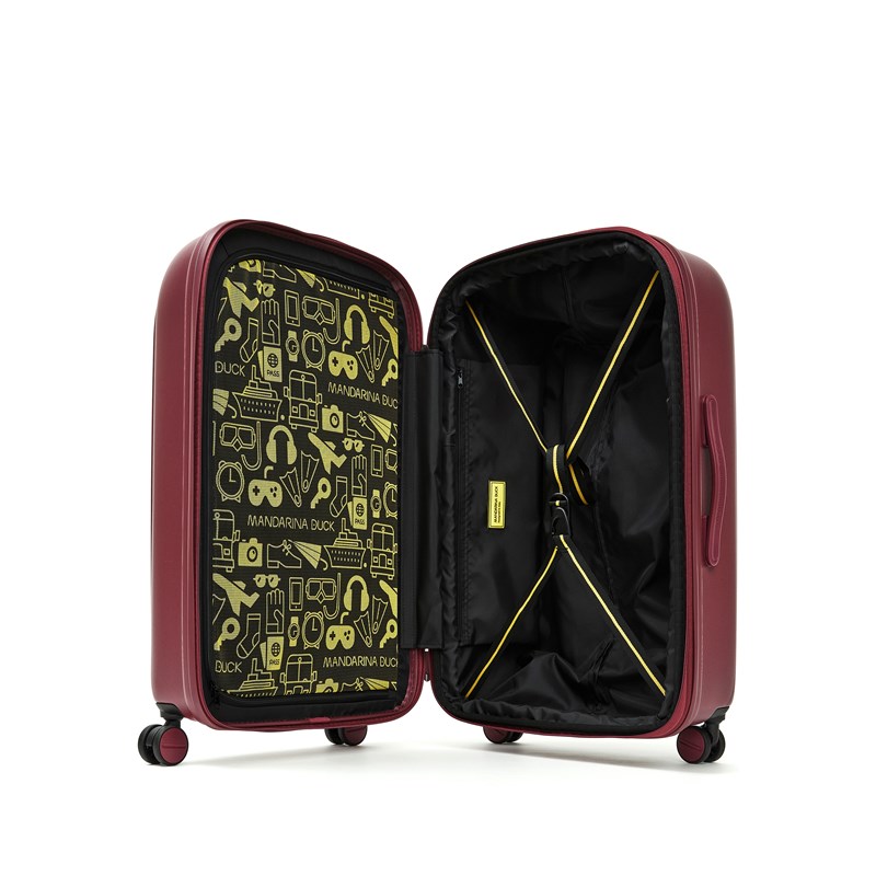 Mandarina Duck Resväska Logoduck+ Vin 69 Cm 4