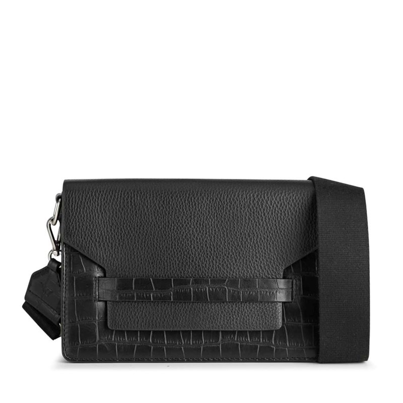 MARKBERG Crossbody Arabella Crocmix Sort 1