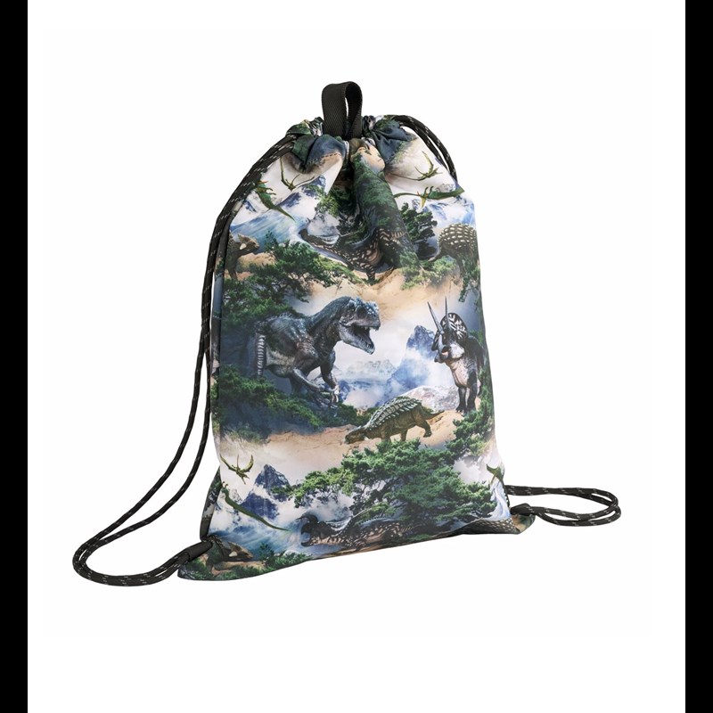 Molo Gymnastikpose Mountain Dino Blå/sort 1