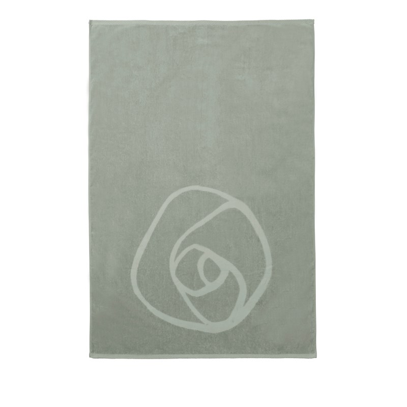 Rosemunde Håndklæde  Grøn 95x140 2