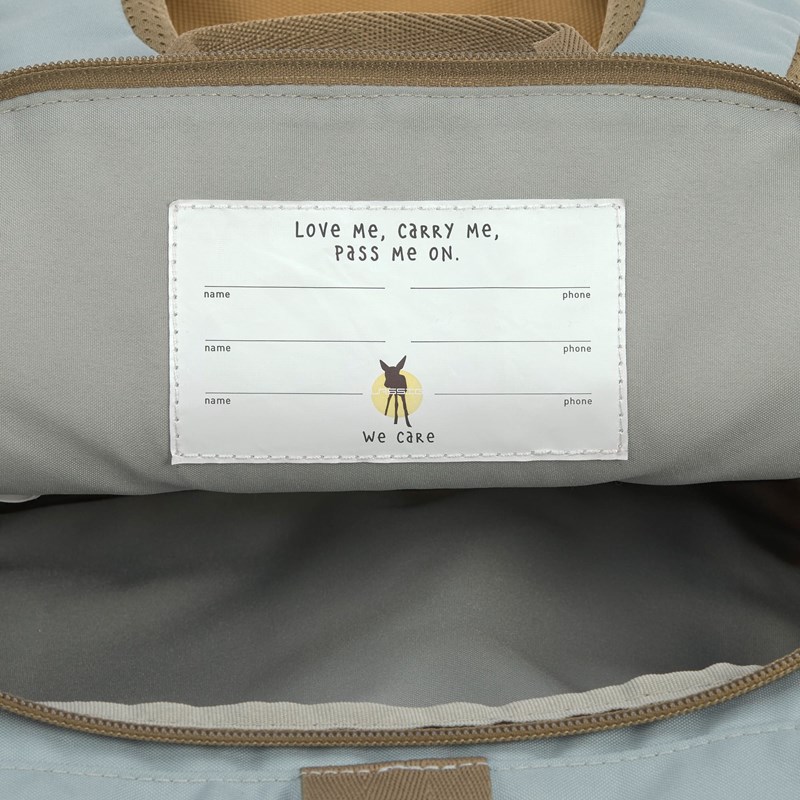 LÄSSIG Rygsæk Mini rolltop Grøn 9