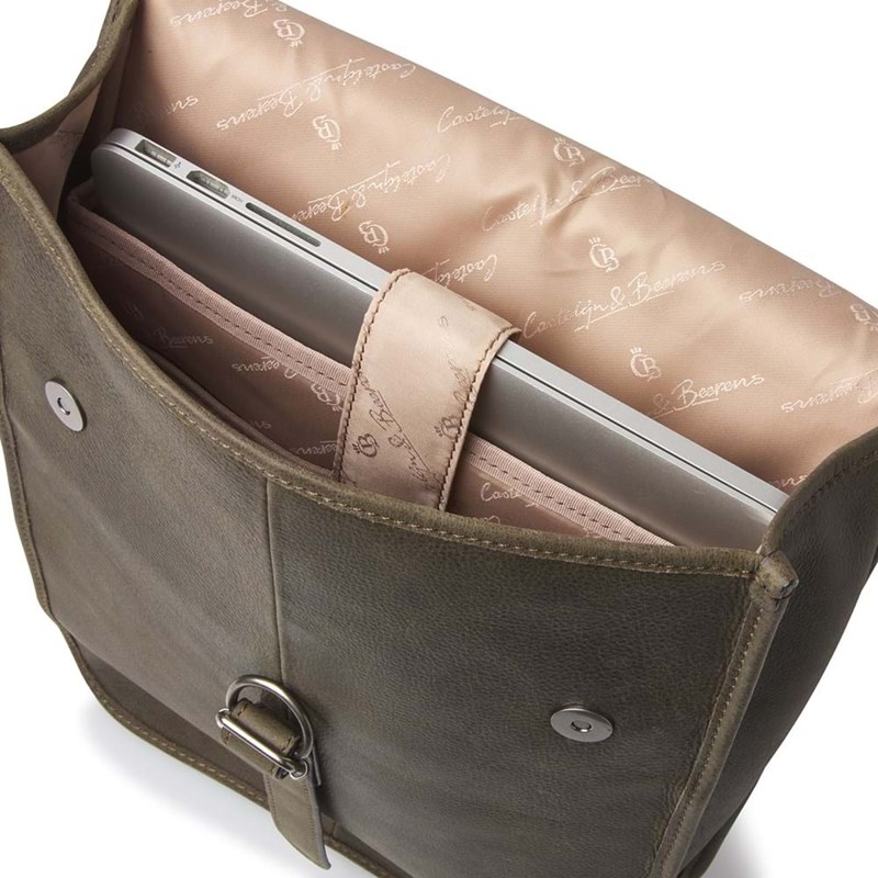 Castelijn & Beerens Rygsæk Laptop Backpack Army Grøn 15" 5