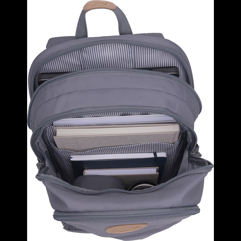 Beckmann Rygsæk Urban Grå struktur 16" 5