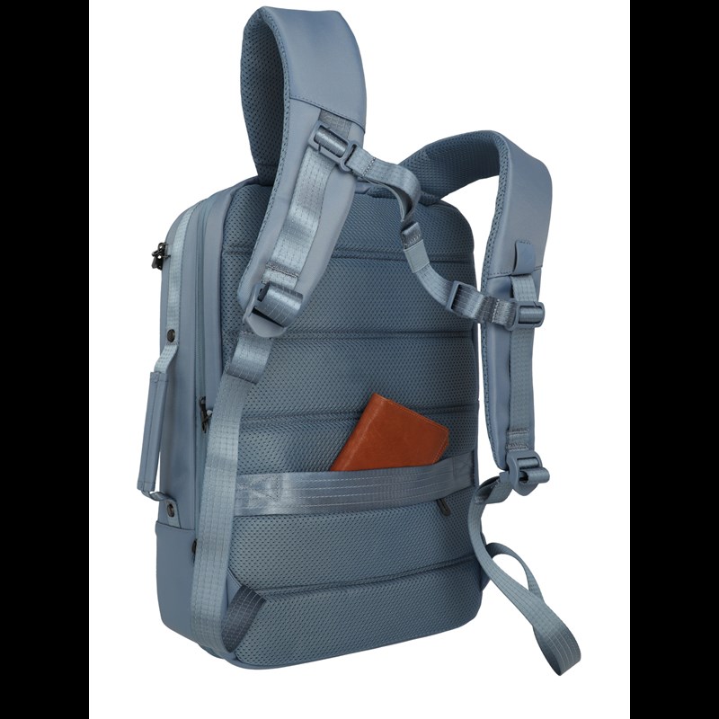 travelite WORKFLOOW backpack L, denimblu Blå/Blå 15" 7