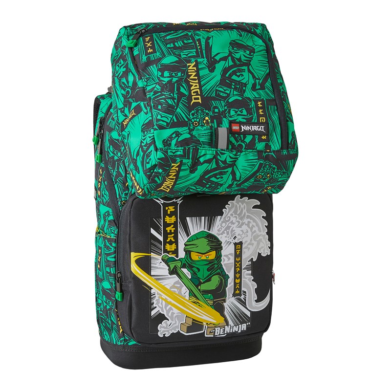 LEGO Bags Skolväska Optimo Ninjago Grön/Svart 2