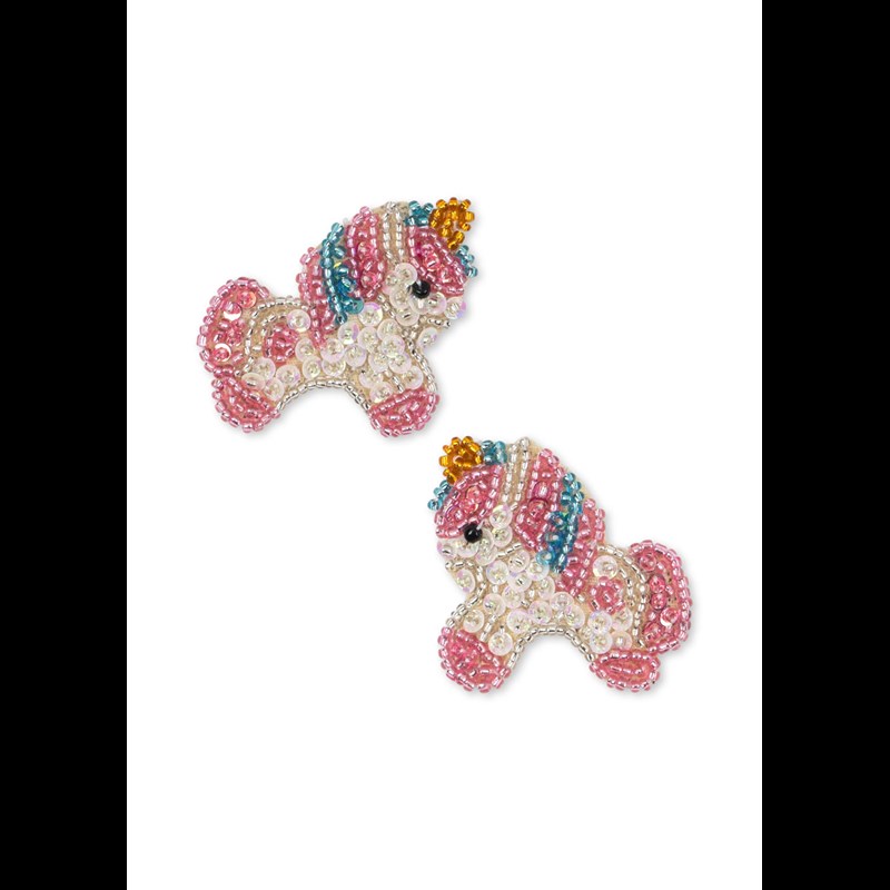 Konges Sløjd Hårspänne Unicorn 2-Pack Rosa 3