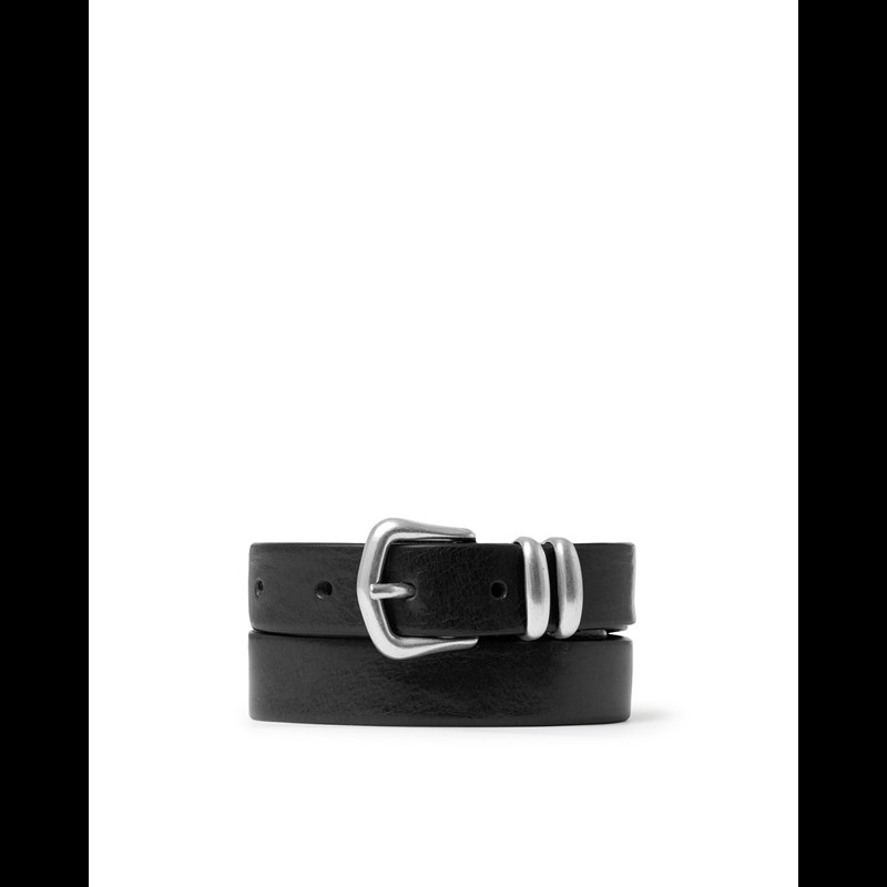 Saddler Læderbælte Julia Sort 80 Cm 1