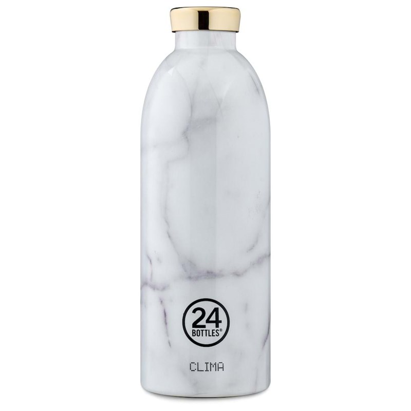 24Bottles Termoflaske Clima Bottle Hvid/Guld