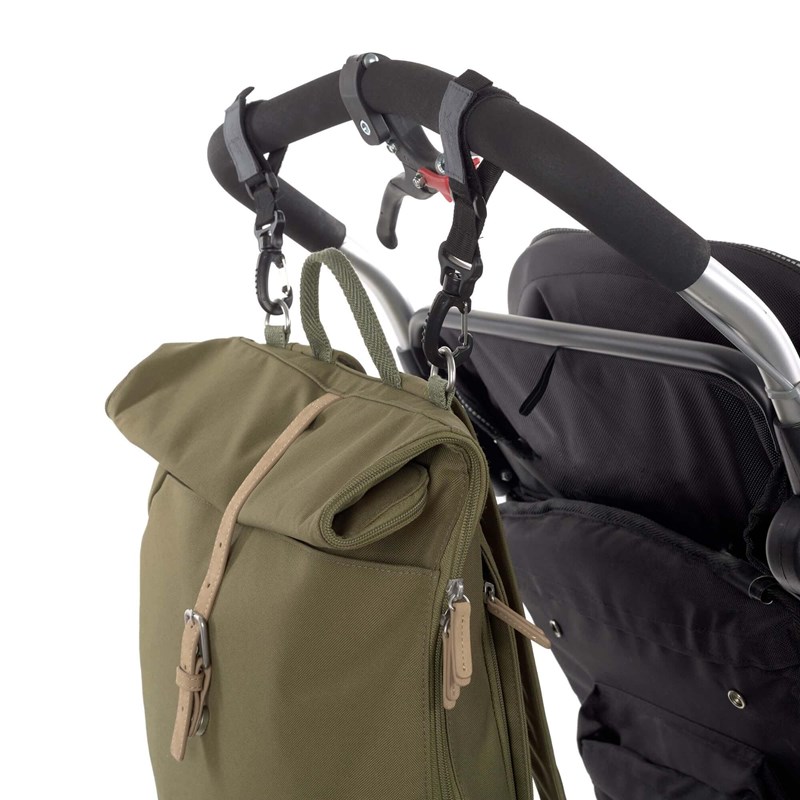 LÄSSIG Pusletaske Rolltop Oliven Grøn 6
