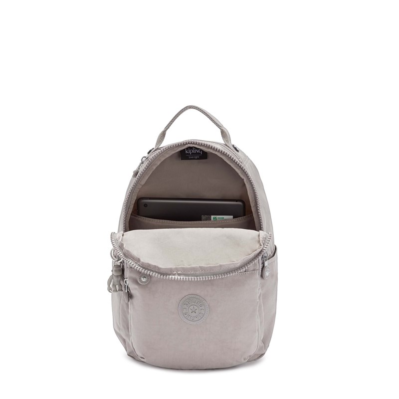 Kipling Ryggsäck Seoul S Grå 10" 3