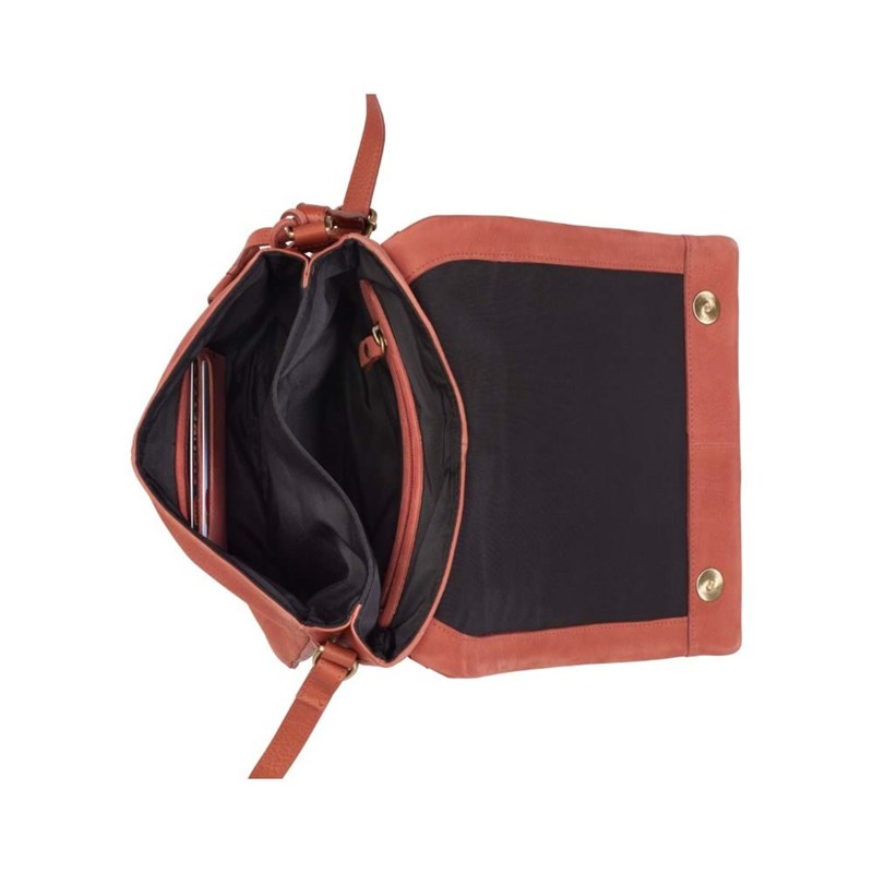 Burkely Crossbody Even Ella Flap Röd 3