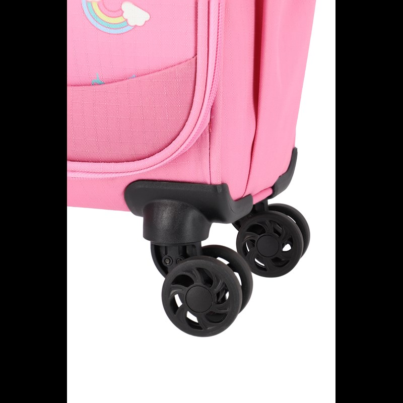 travelite Børnekuffert Unicorn Pink Str S 13