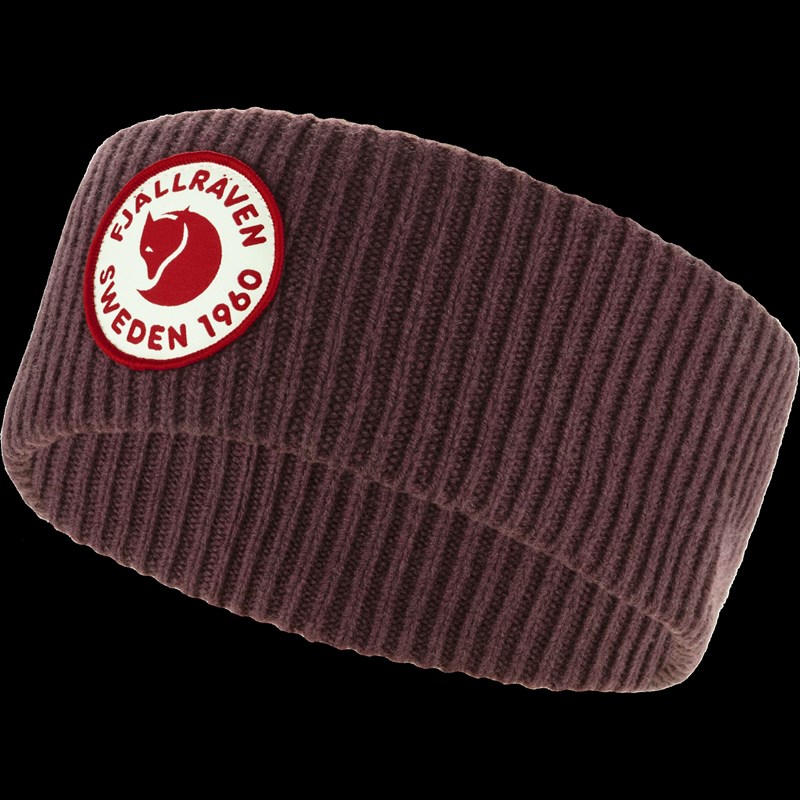 Fjällräven Pannband 1960 Logo Bordeaux 3