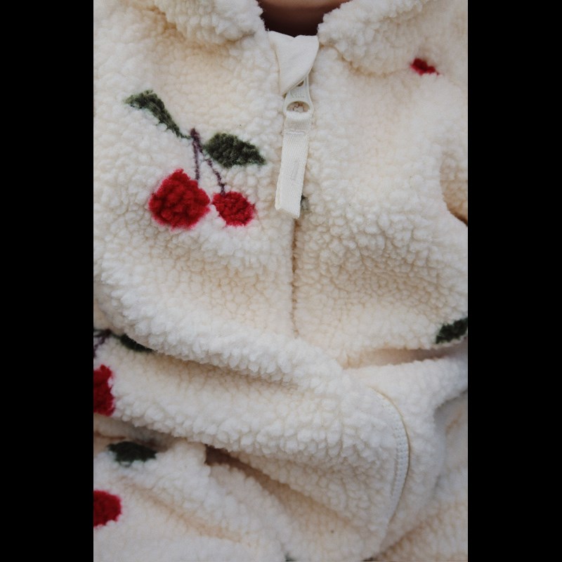 Konges Sløjd Heldräkt Jody Teddy Cerise Multi 3 mdr. 4