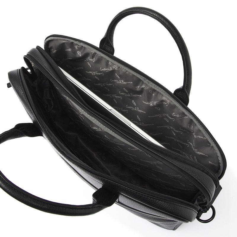 Castelijn & Beerens Computertaske Moss Sort 17" 6