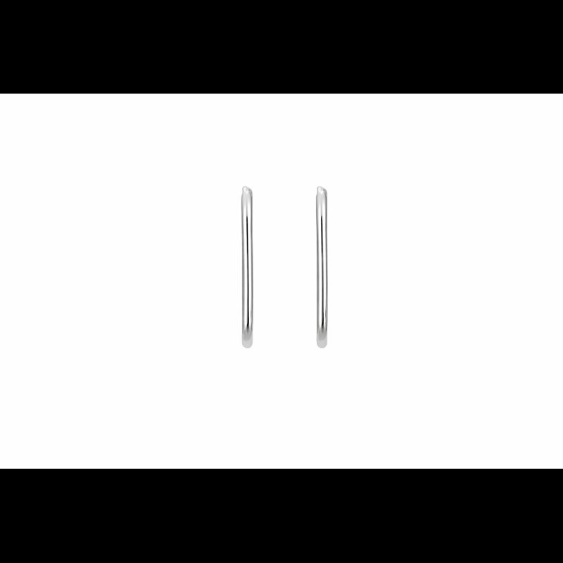 Conmé Øreringe Berlin Large Sølv 4