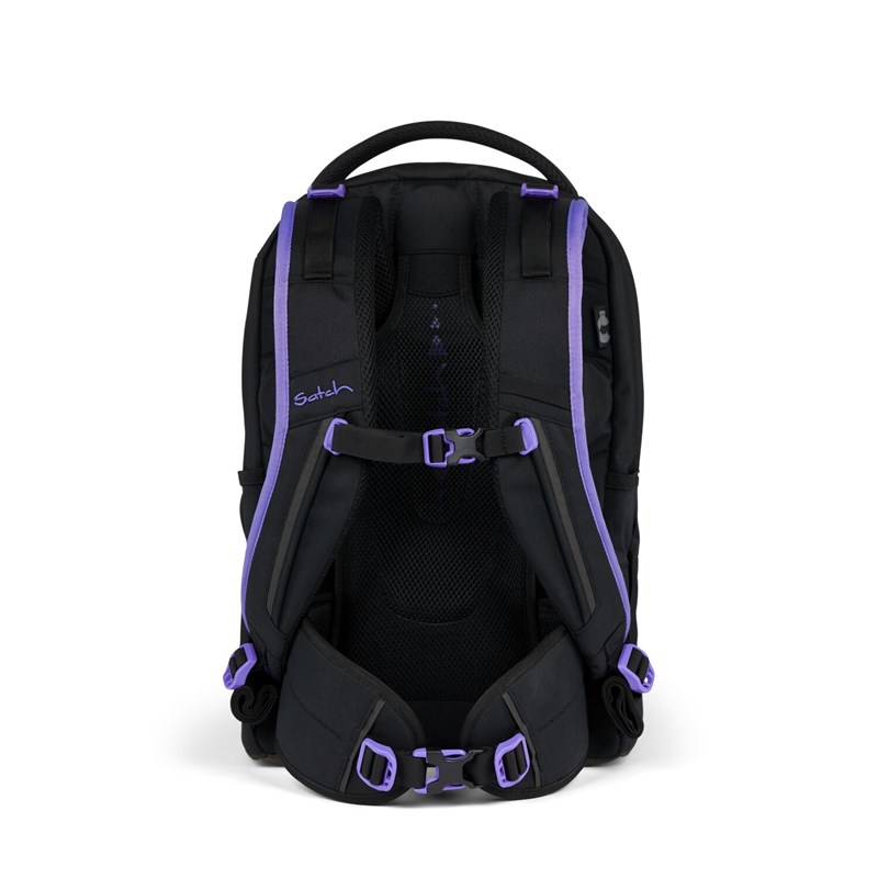 Satch Skoletaske Pack PurplePhantom Lilla/sort 4