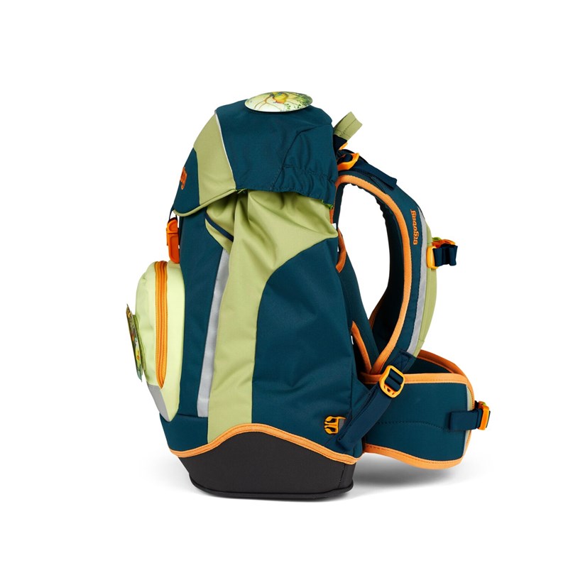 Ergobag Skoletaske Prime ExploreBear  Grøn/orange 5