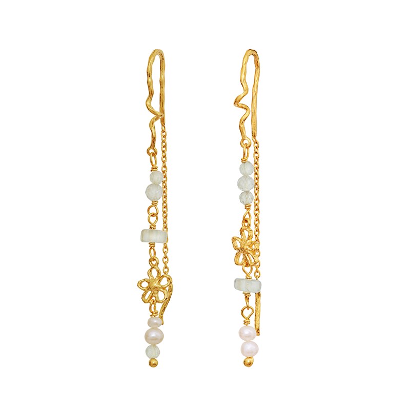 Maanesten Örhängen Alfrida Guld 1