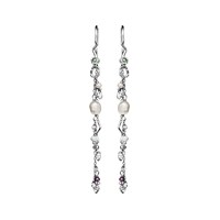 Maanesten Örhängen Poppy Silver 1