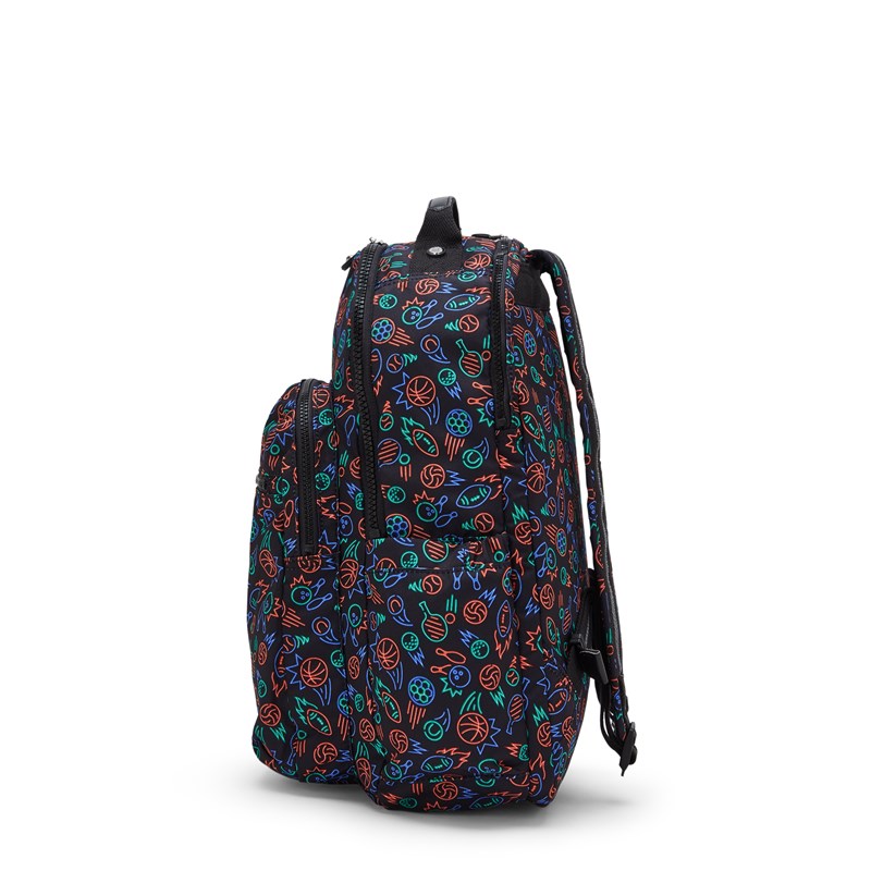 Kipling SEAUL LAP Ryggsäck Mönster 7