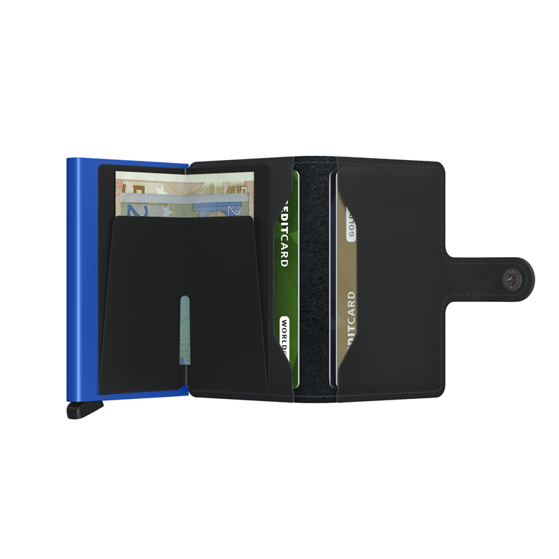 Secrid Korthållare Mini Wallet Svart/Marinblå 3
