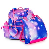 JEVA Skoletaskesæt Interm Supernova Flerfarvet