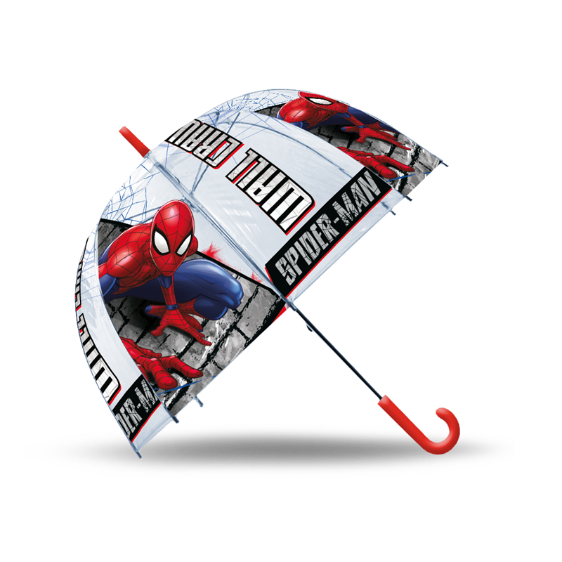 Spiderman Paraply Spiderman Röd/Svart