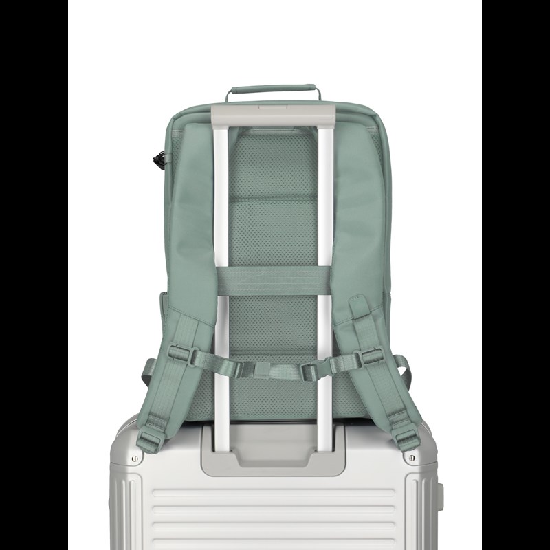 travelite WORKFLOOW backpack M, sage Grön/Taupe 15" 9