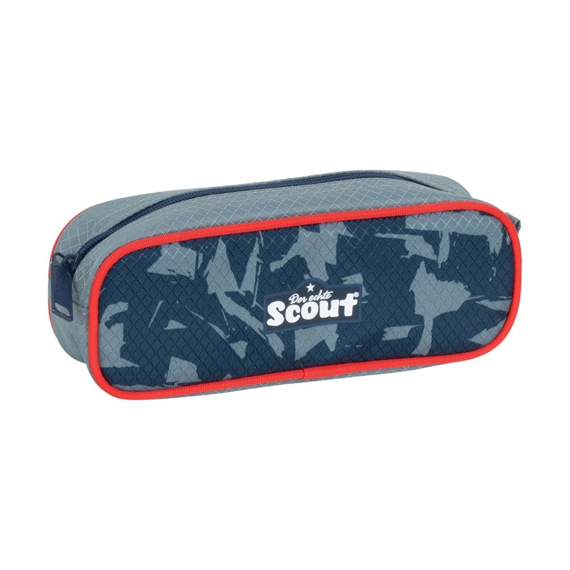 Scout Skoletaskesæt Alpha Ninja Grå/blå 8