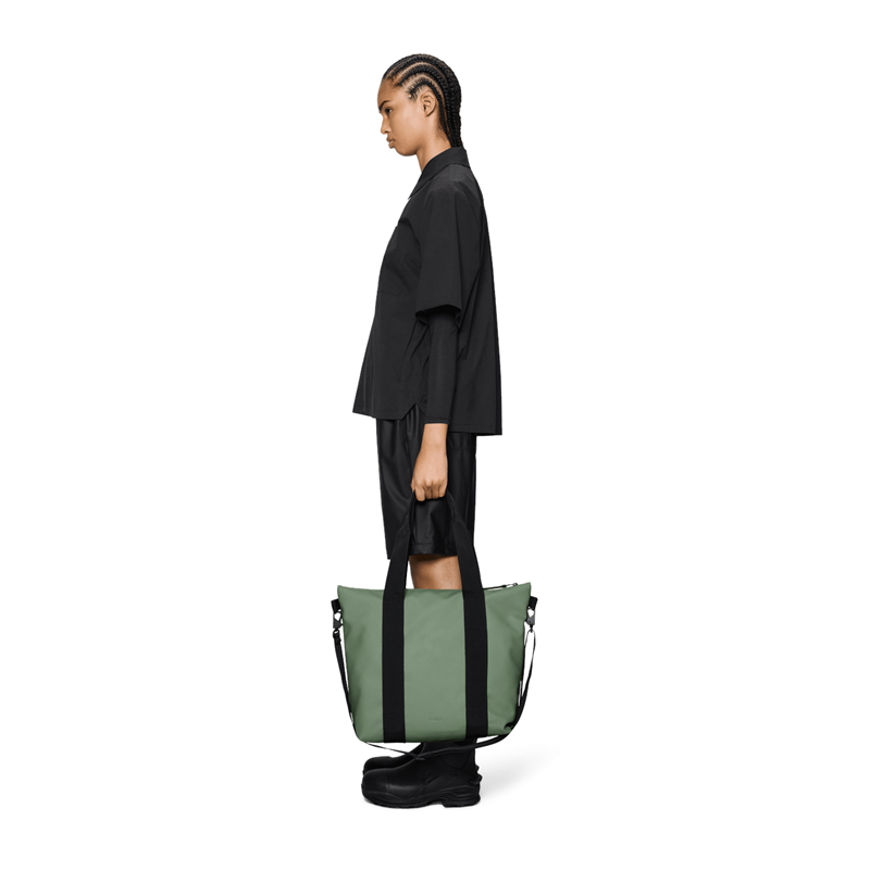 RAINS Tote Bag Mini Bladgrøn 1