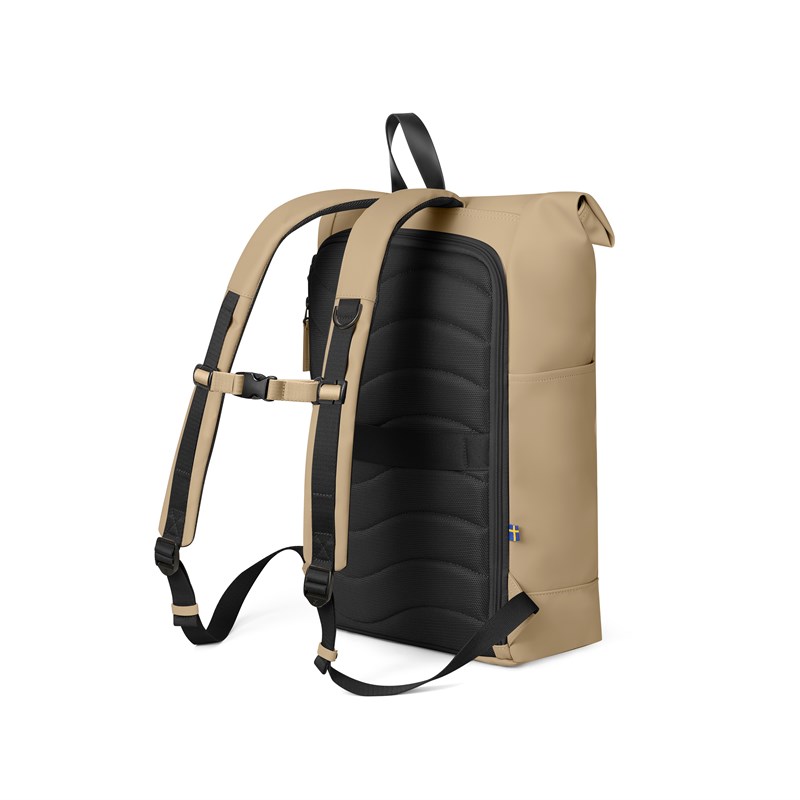 Gaston Luga Ryggsäck Spläsh Rolltop  Brun/beige 16" 3
